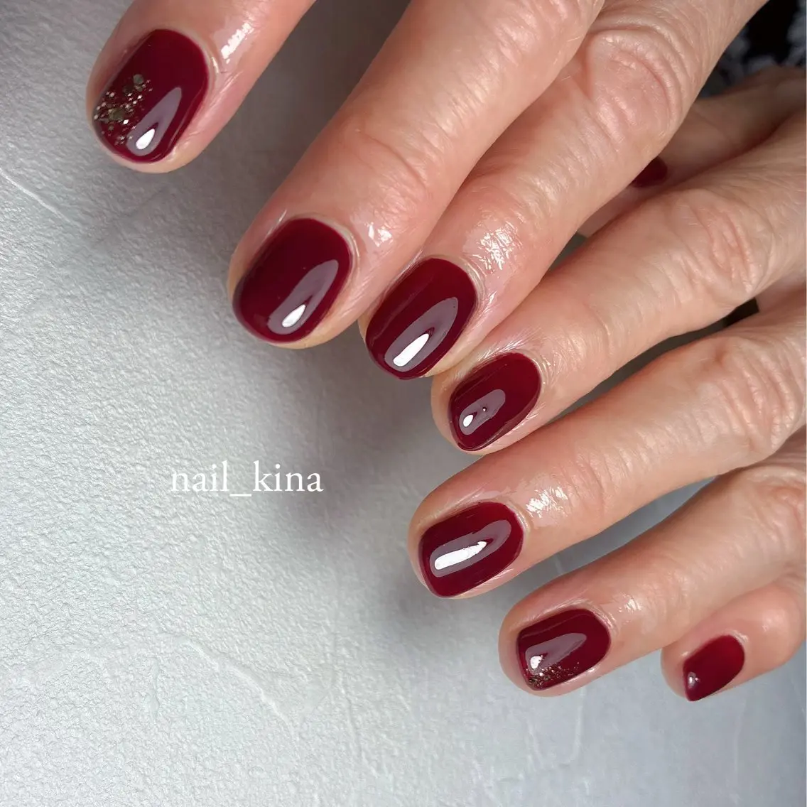 ネイル ジェルネイル マグネットネイル パラジェル ハンドネイル nail_ kinaのネイルデザイン
