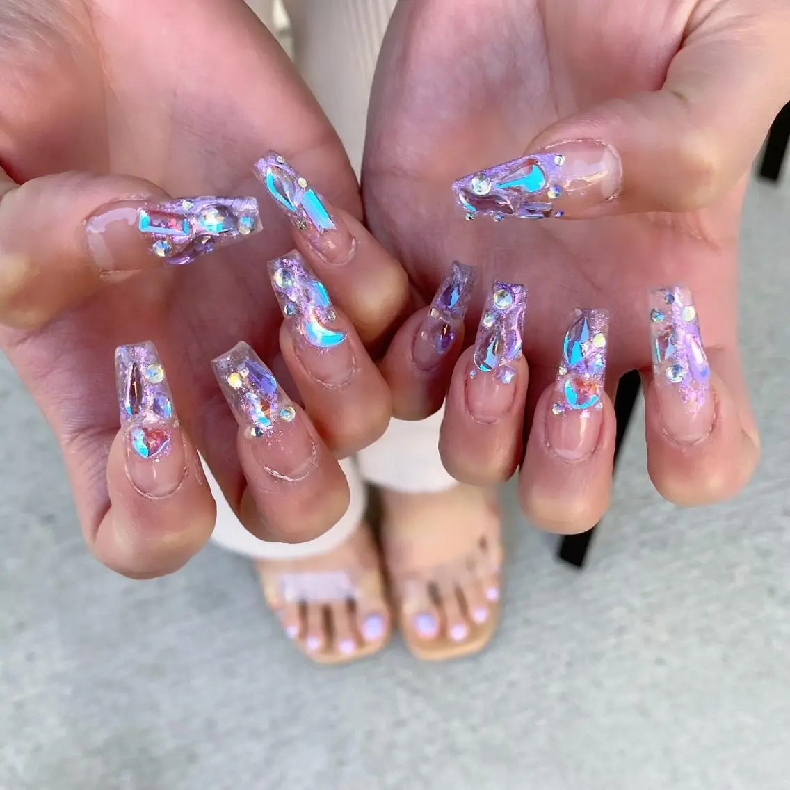 ネイル 持ち込み スカルプネイル Miley nailのネイルデザイン