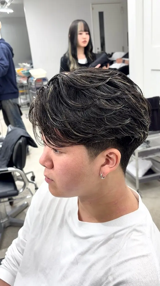 カラー メンズ カット ヘアカラー fifthメンズ パーマ/SEIYAのヘアスタイル