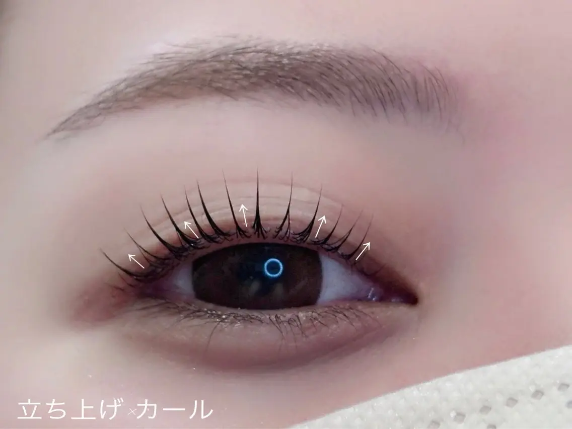 【ご褒美セット】似合わせまつげパーマ+頭浸浴付きヘッドスパ60分の写真