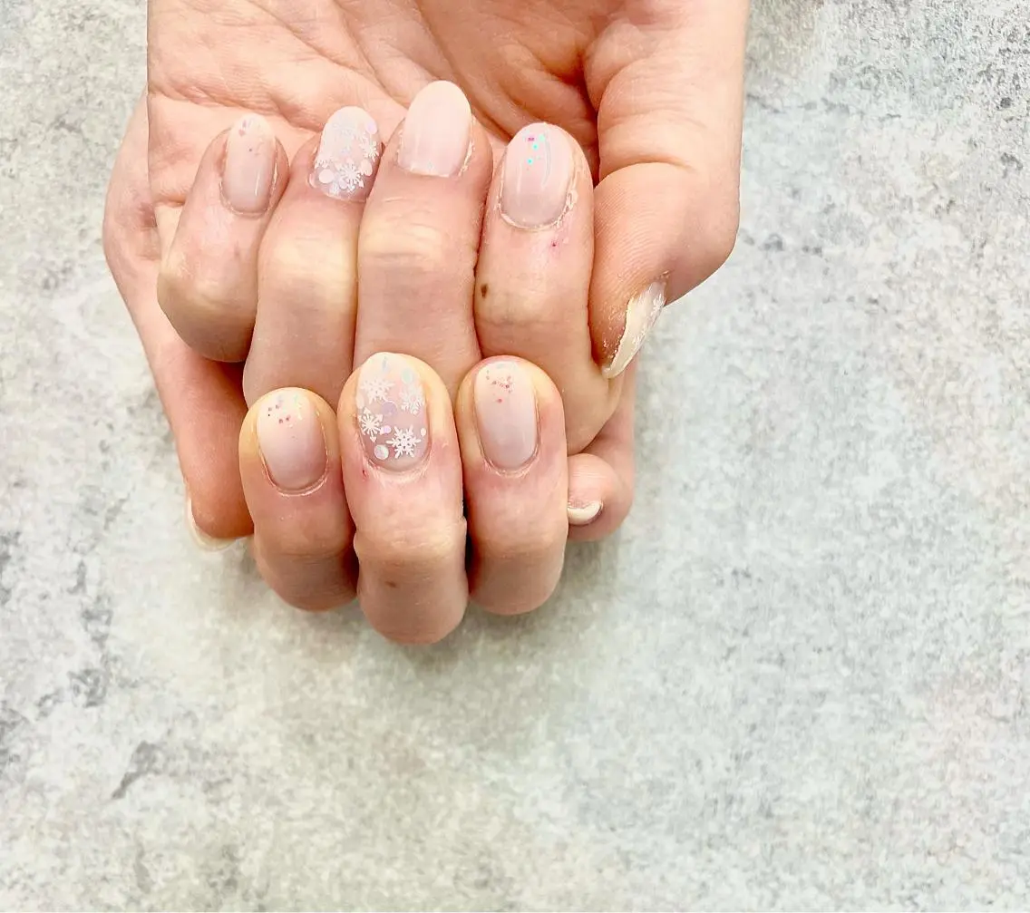 ネイル 冬ネイル FASTNAIL PLUS 新宿店のネイルデザイン