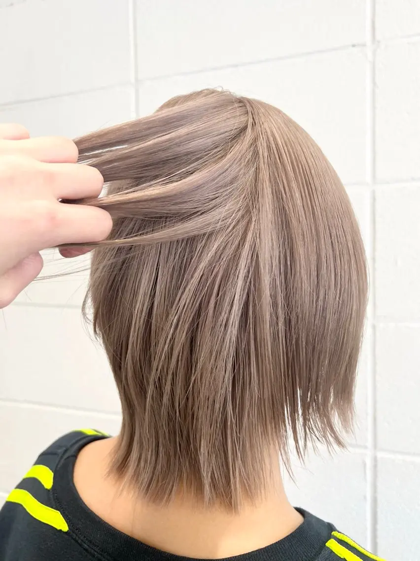 ミディアム カラー カット ヘアカラー トリートメント HARU//原宿🤍 リピート率NO.1のヘアスタイル