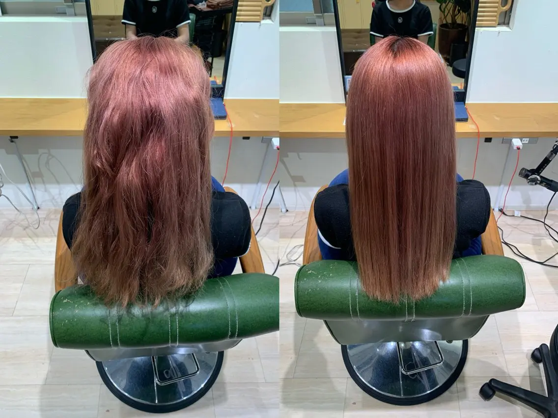 ロング トリートメント 髪質改善パラッチ MIKAのヘアスタイル