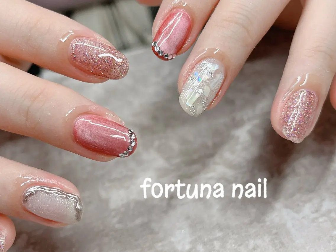 ネイル Nail •Head スパFortunaのネイルデザイン