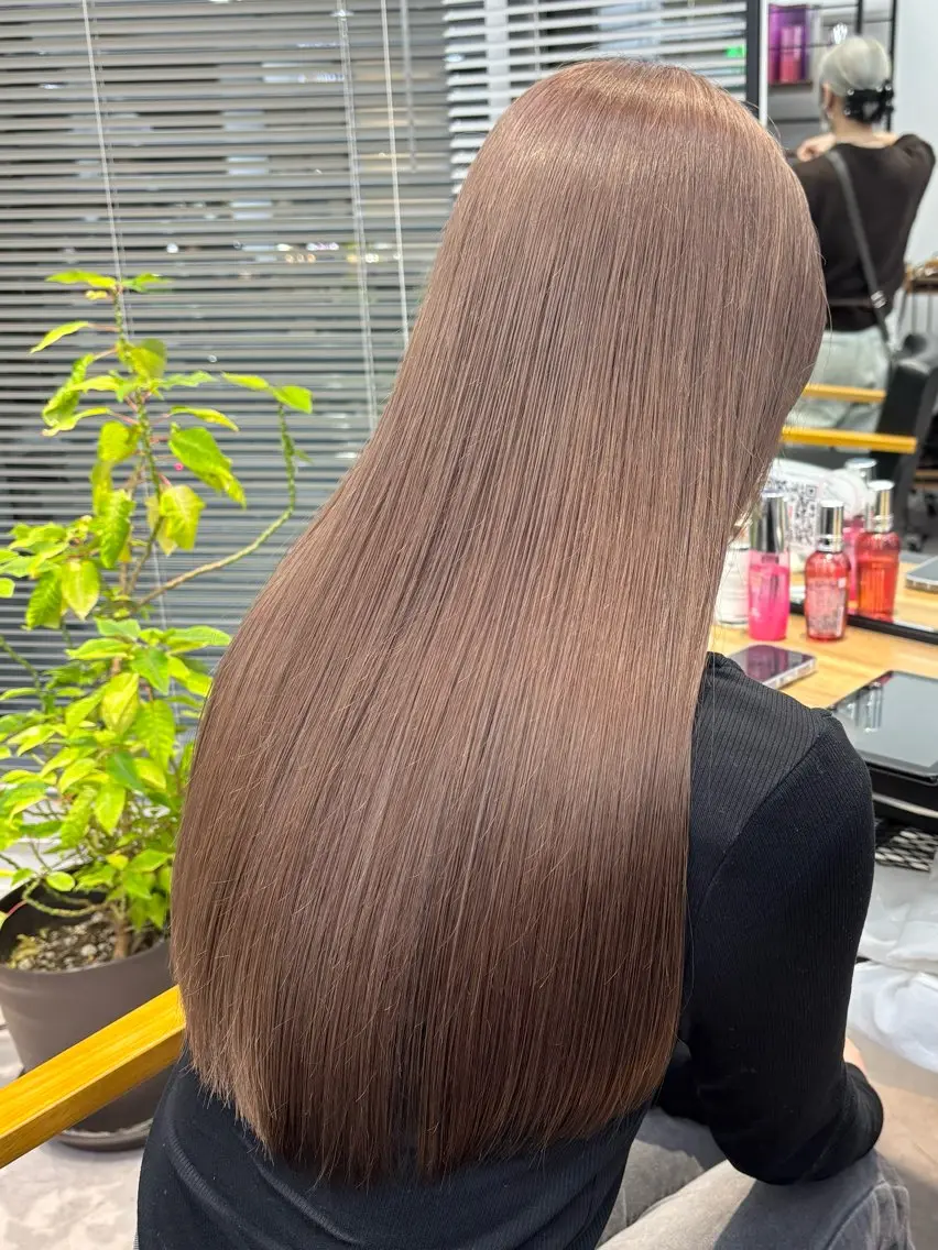 ブリーチケアカラー+カット付き✂︎♡の写真