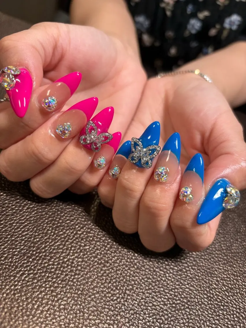 ネイル フレンチネイル ハンドネイル Sugar Erikaのネイルデザイン
