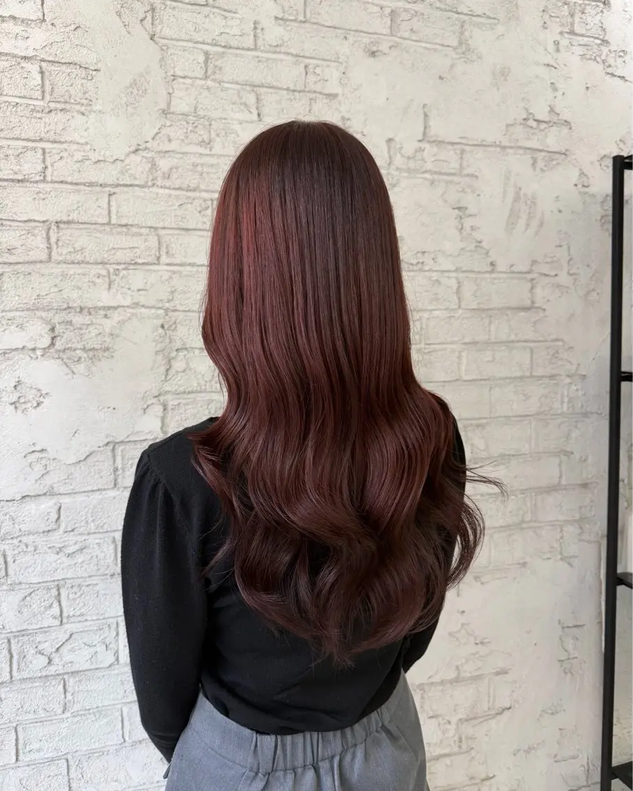 ロング ヘアカラー 艶髪ブリーチカラー 💗manaka💗のヘアスタイル
