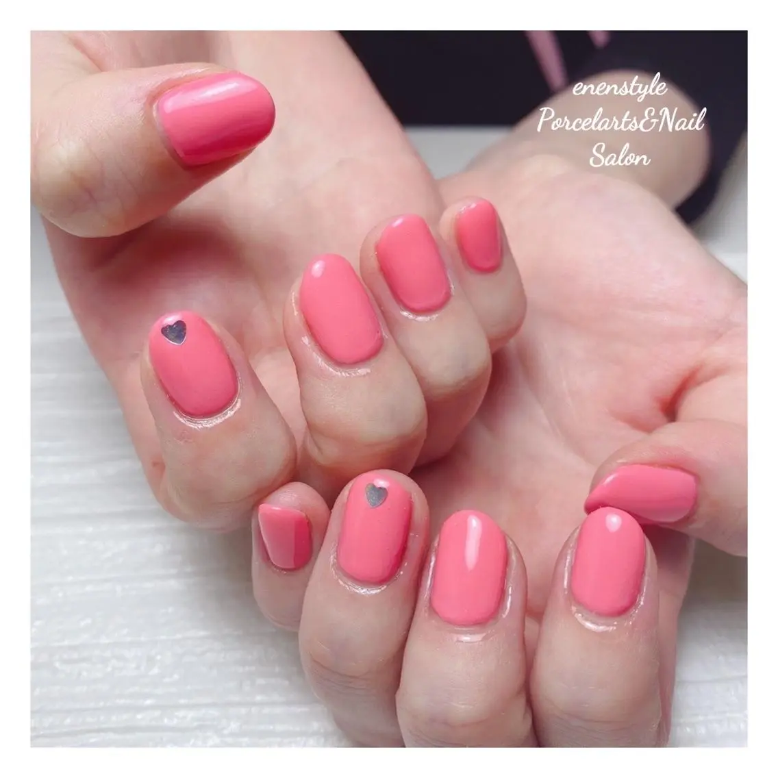 ミディアム ネイル 🐾enen style 🐾のネイルデザイン