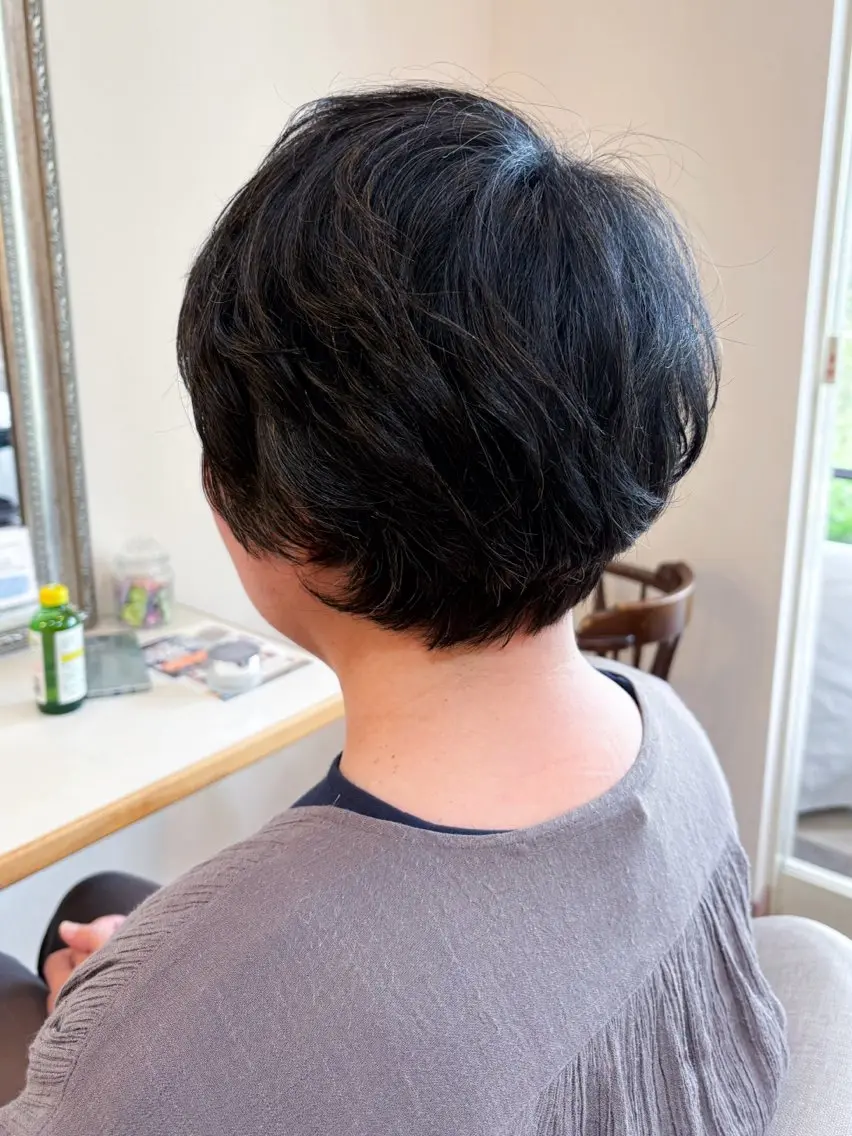 ショート ショートヘア 石平 暖のヘアスタイル
