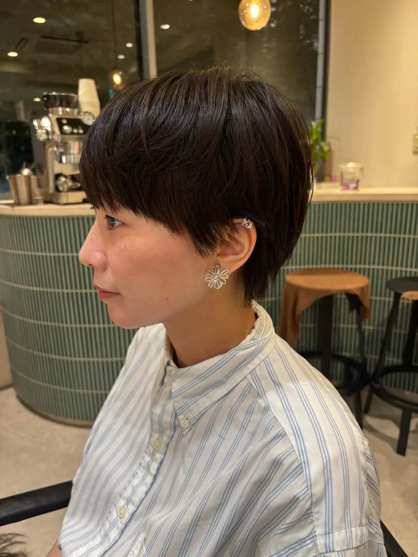 ショート ショートヘア 🐻清水 佑麻のヘアスタイル