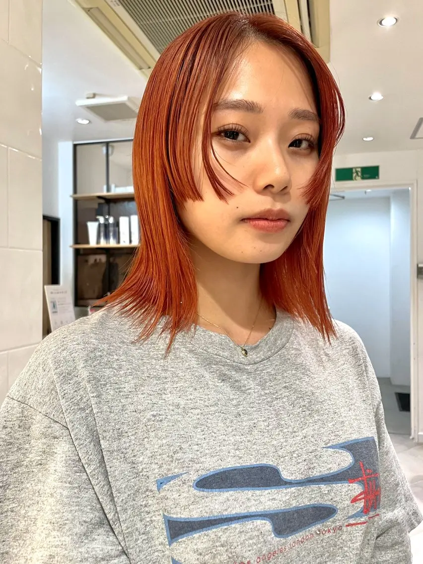 ミディアム HIBIKI/原宿 ハッシュカット🪄のヘアスタイル