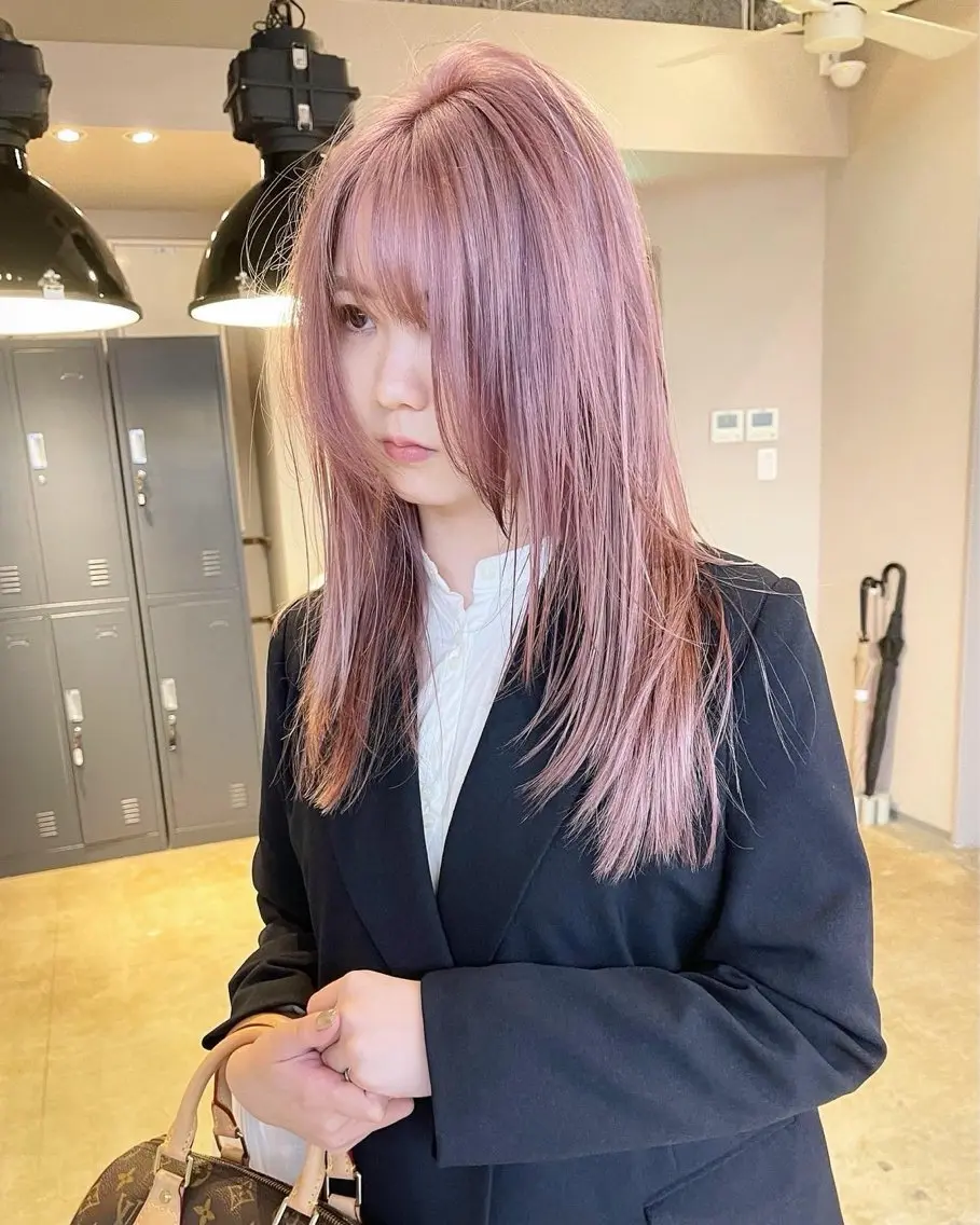 カラー airi໒꒱·゚ /デザインカラーのヘアスタイル