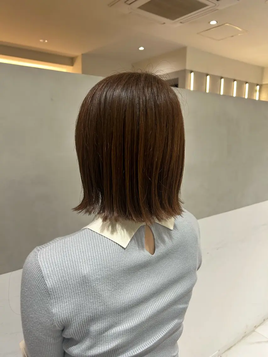 ミディアム ボブ 似合わせボブ 🩶アヤラのヘアスタイル