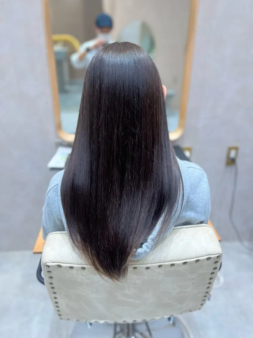 ロング 美髪トリートメント✨ たけとら🐯のヘアスタイル