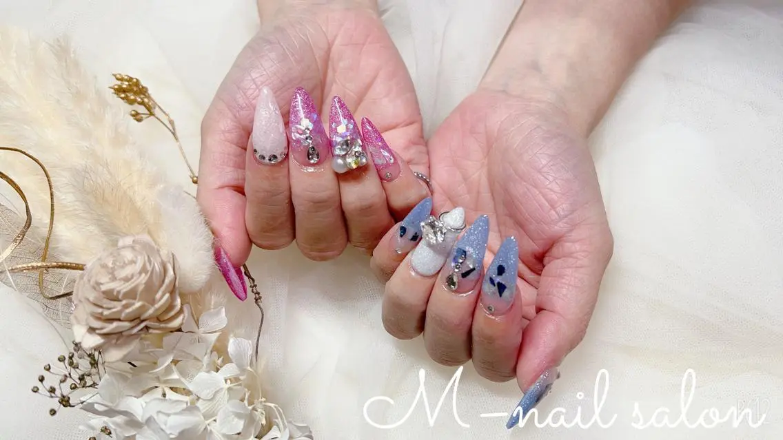 ネイル スカルプネイル M_ nail salonのネイルデザイン