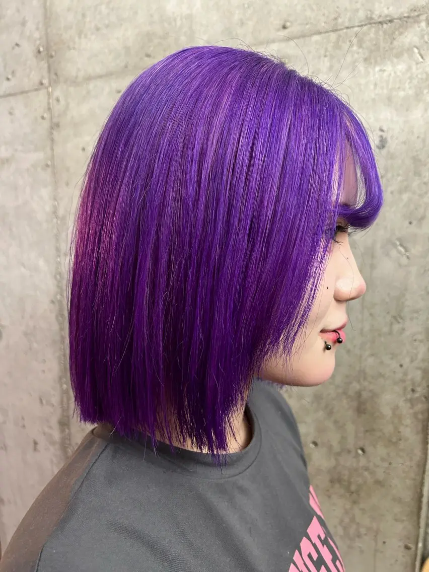 ミディアム カラー ヘアカラー トリートメント 🎨デザイン🥇 美髪・艶髪 日暮千敬のヘアスタイル