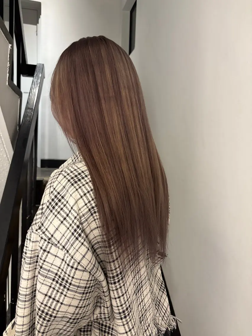 ロング カラー aya. 下関のヘアスタイル