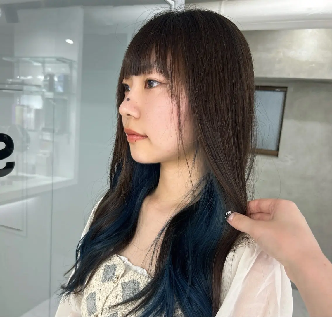セミロング saya/ Baciami博多のヘアスタイル