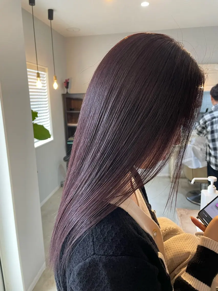 カラー ヘアカラー トリートメント Matsubara asuka  ☪︎のヘアスタイル