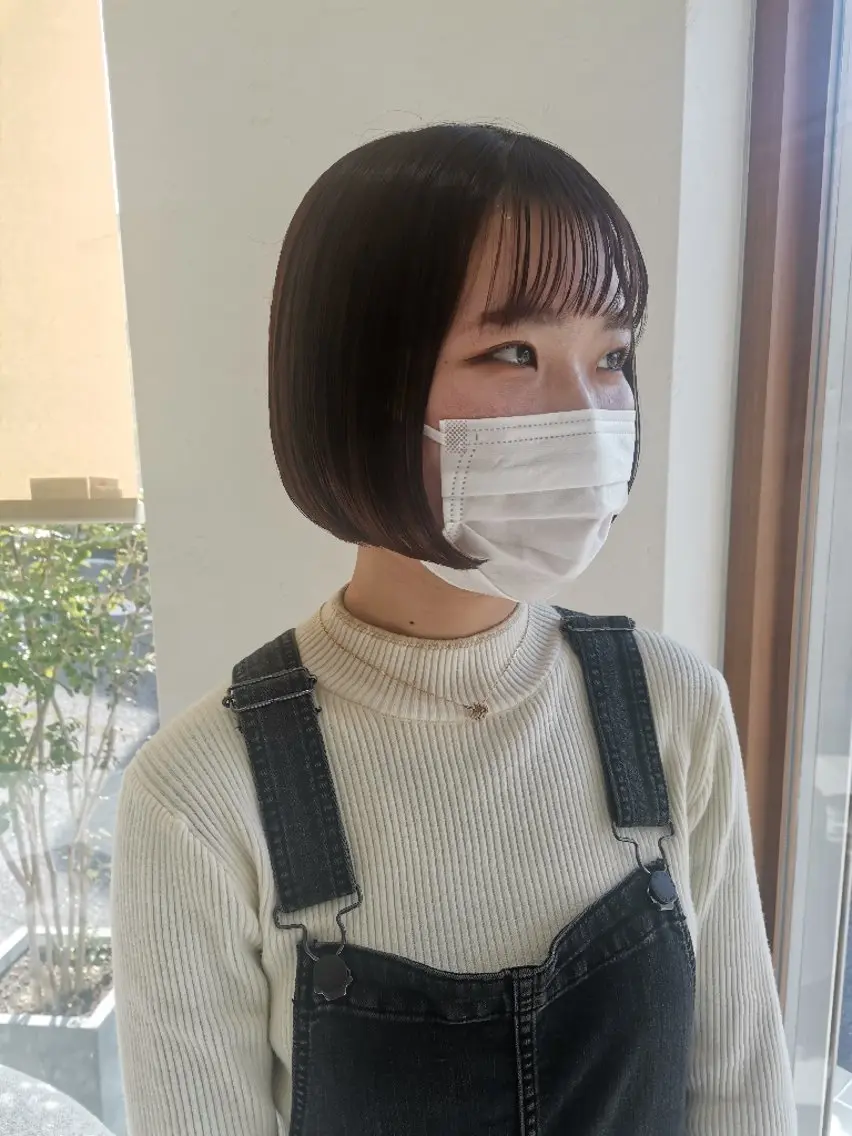 ショート ボブ sameya maiのヘアスタイル