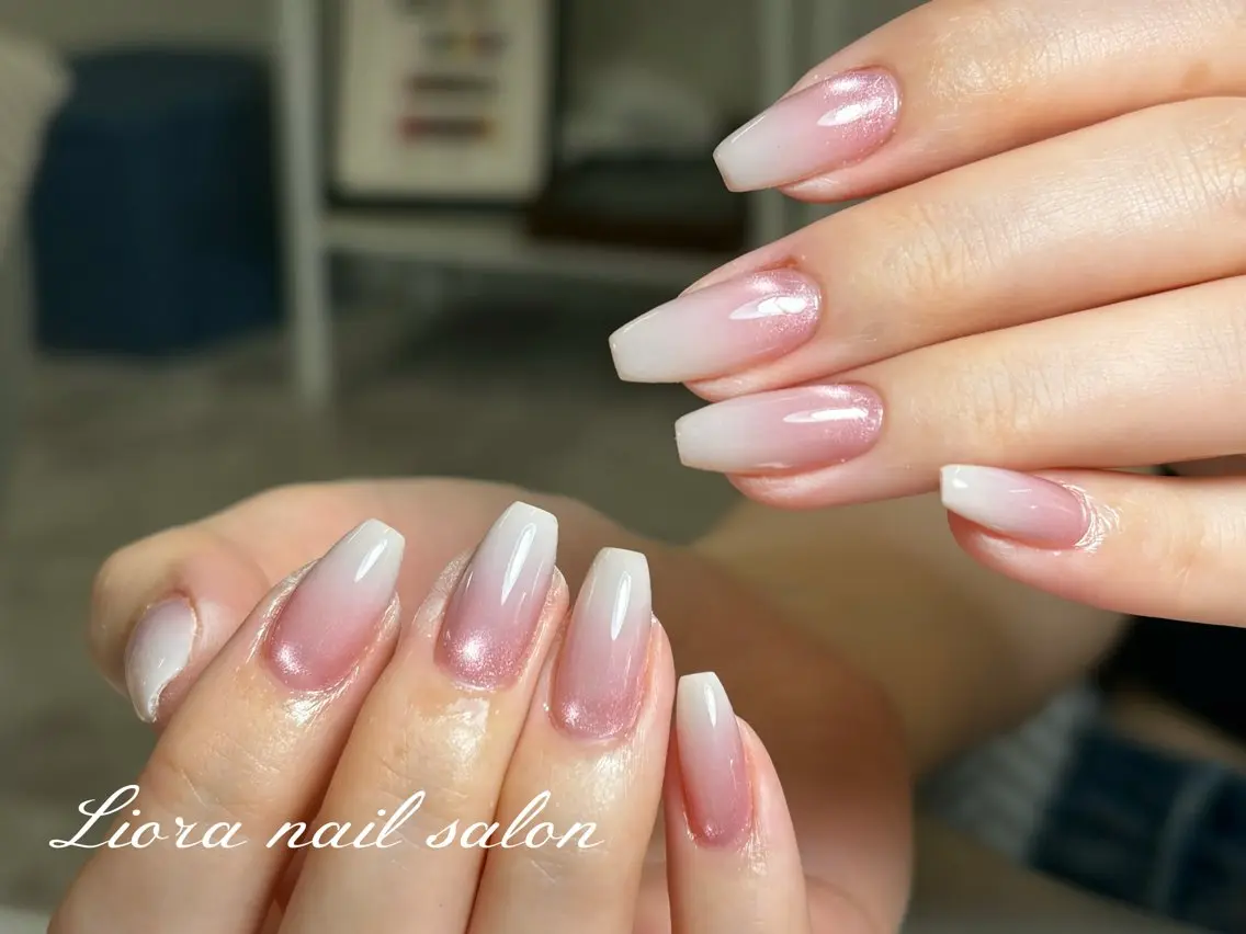 ネイル チークネイル フットネイル フレンチネイル ジェルネイル ガーリー ハンドネイル Liora nailのネイルデザイン