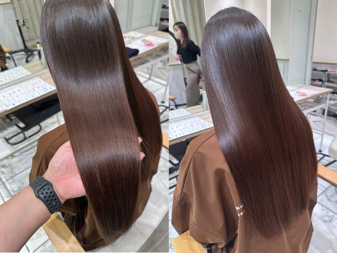 ✔️学生限定✨️水光カラー+クイックトリートメントの写真
