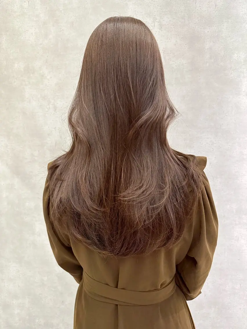 ロング カラー ベージュカラー DAIKIベージュ 🍂レイヤーカットのヘアスタイル
