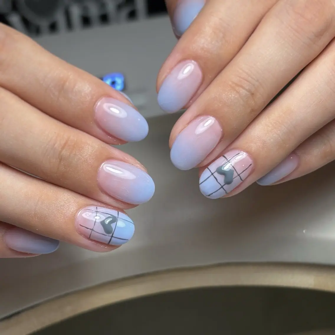 ネイル ハンドネイル r'e blanc wakaのネイルデザイン