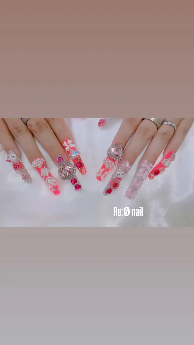ネイル ハンドネイル Re:Ø nail 🩵TSUJIのネイルデザイン