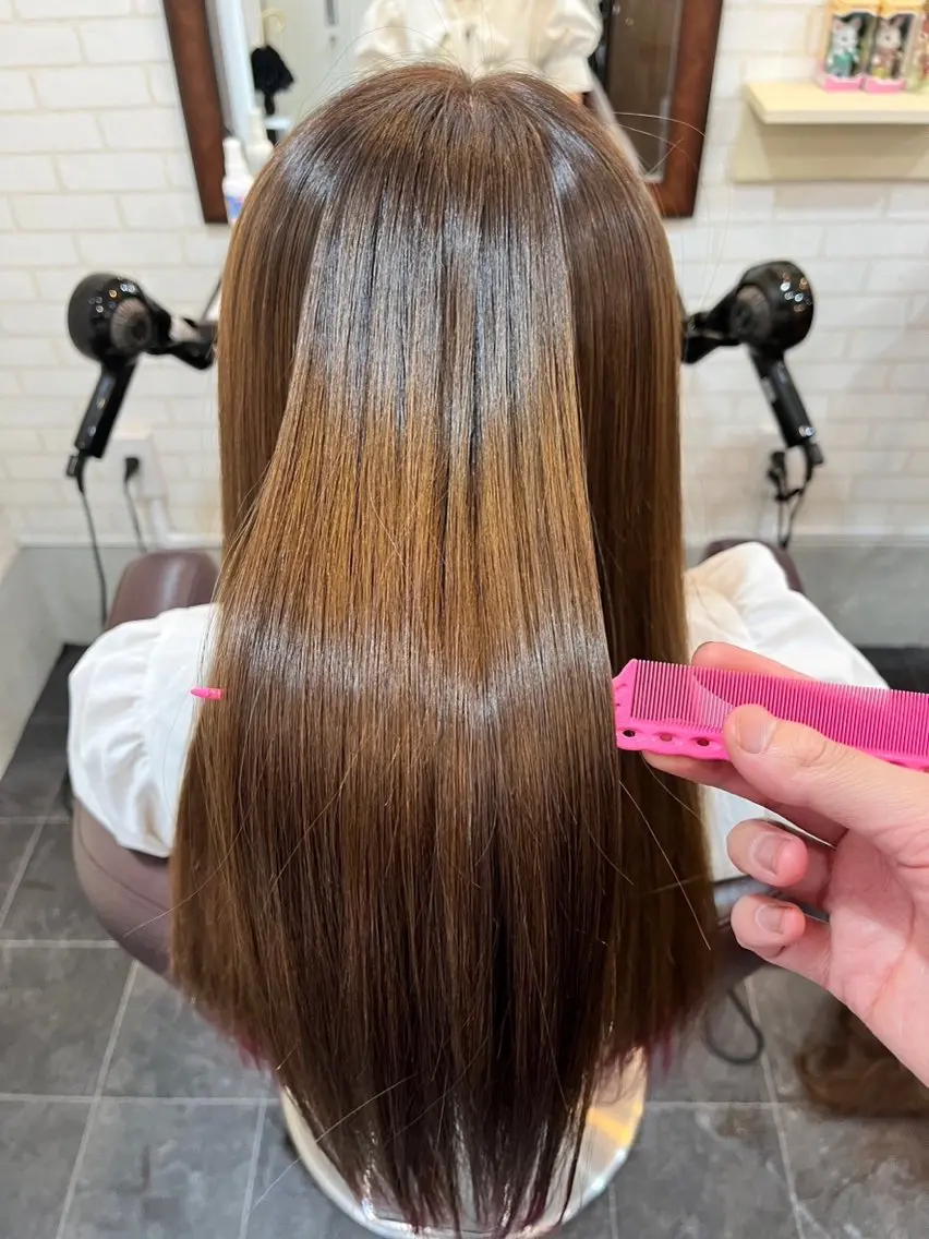 ロング トリートメント 米本 匠のヘアスタイル