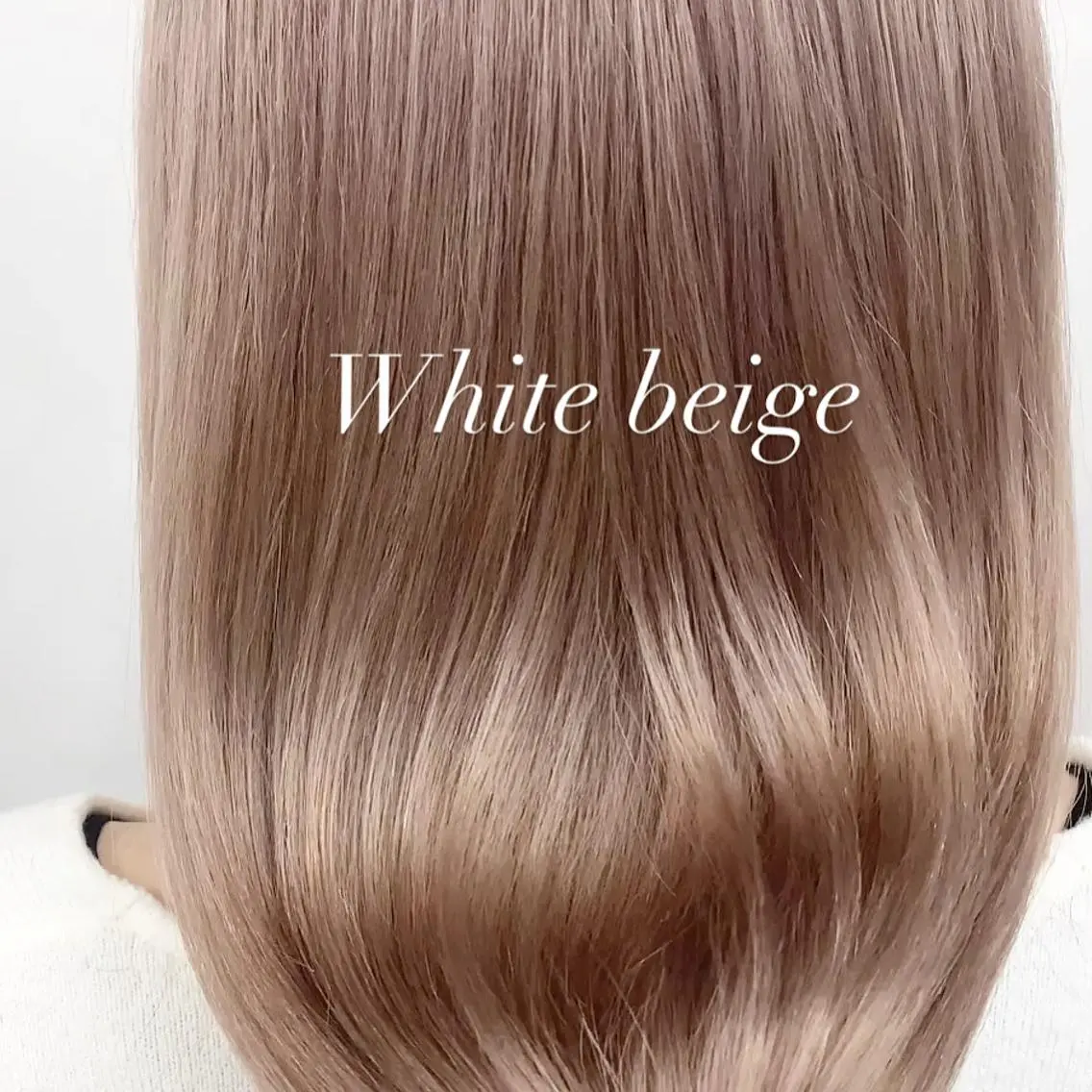 ミディアム カラー ヘアカラー トリートメント ハイトーン特化サロン 代表 中谷蓮のヘアスタイル