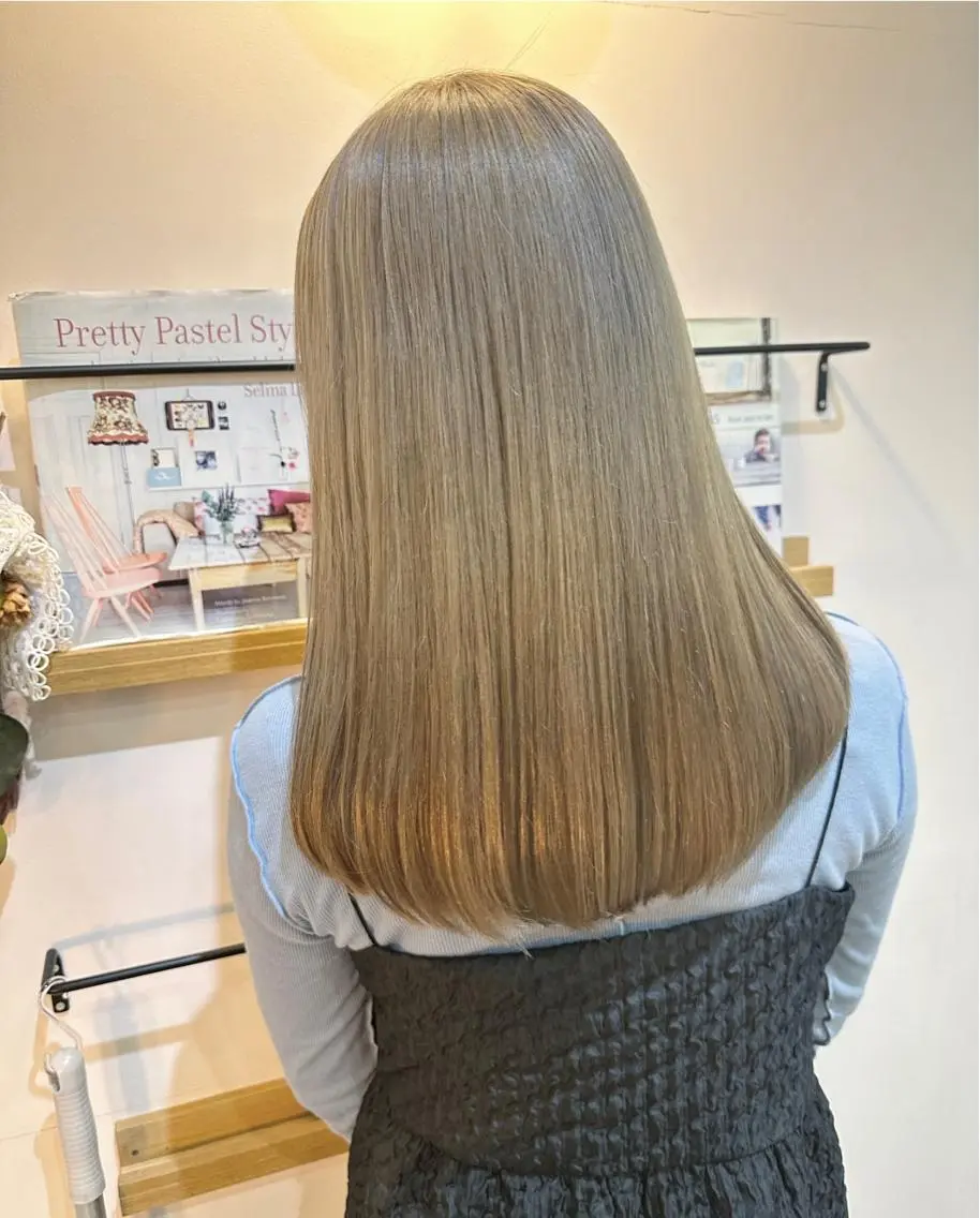 【人気No.1💘】イルミナカラーorアディクシーカラー+7stepトリートメントの写真