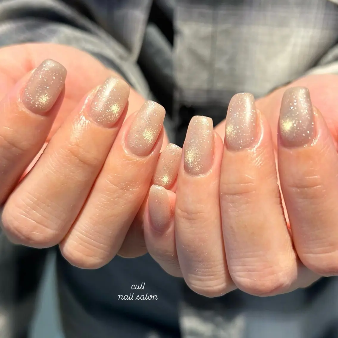 ネイル フラッシュネイル フラッシュマグ マットネイル minori 🌿のネイルデザイン