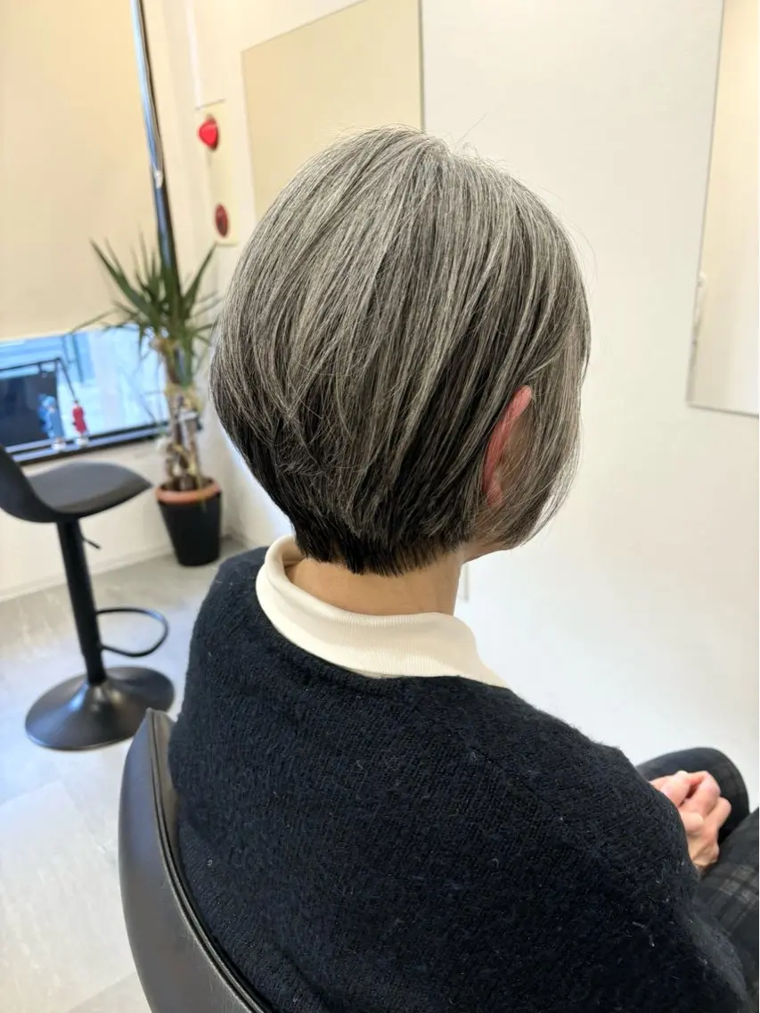 ショート ショートボブ ボブ ショートヘア カット conne& ririのヘアスタイル