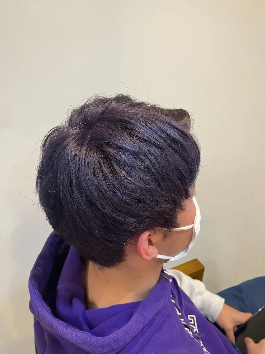 カラー メンズ ヘアカラー トリートメント 手塚 由佳のヘアスタイル