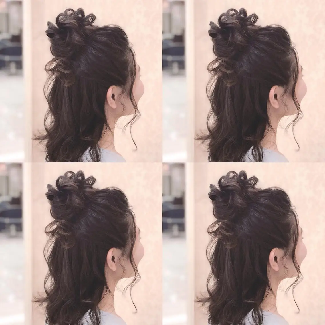 ミディアム ヘアアレンジ ヘアセット 🌷MAYU 🌷のヘアスタイル