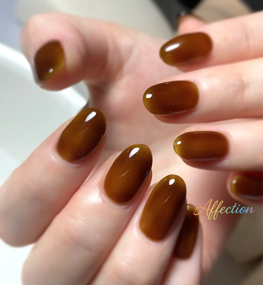 ネイル ニュアンスネイル ハンドネイル affection 9のネイルデザイン
