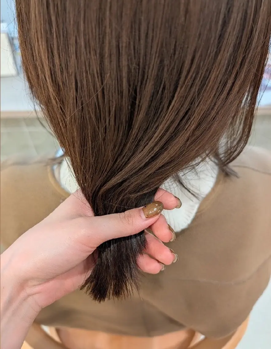 カラー ベージュカラー ヘアカラー ルプラボウ　小野寺 菜穂/豊橋/パーマのヘアスタイル