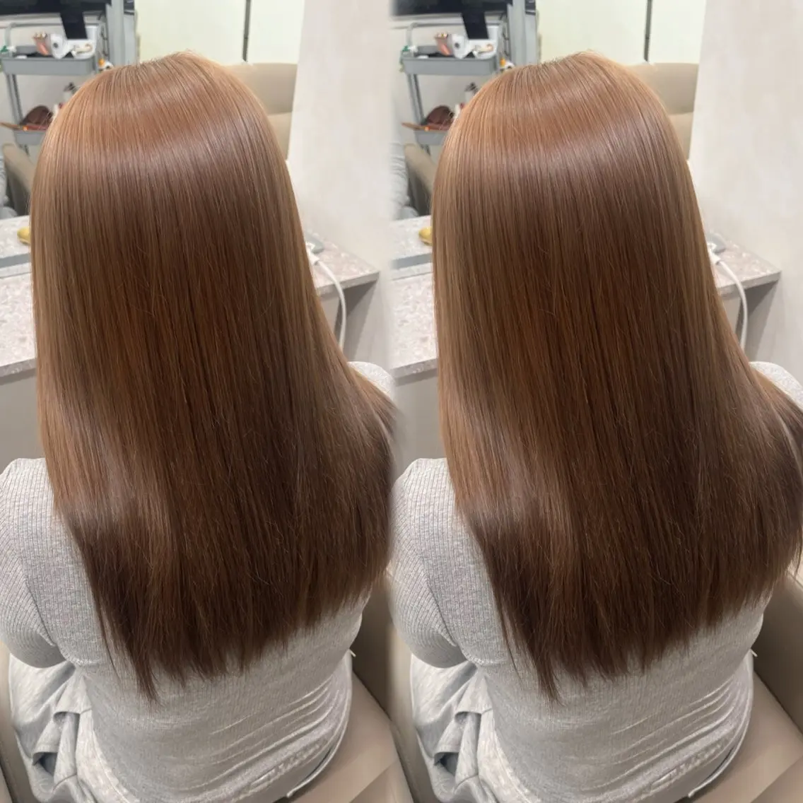 ロング カラー ヘアカラー 🧸垢抜けハイトーン 🫧𖤐⡱れんのヘアスタイル