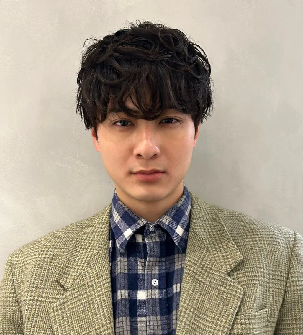 メンズ メンズ清潔感のプロ 💈メンズパーマ藤田のヘアスタイル