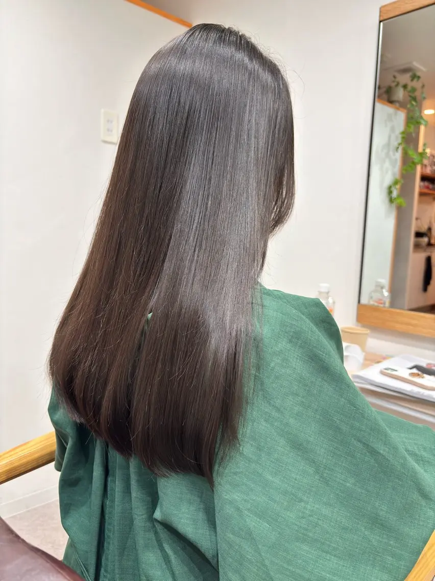 ロング 髪質改善 トリートメント トリートメント ⚪︎ YUNAのヘアスタイル