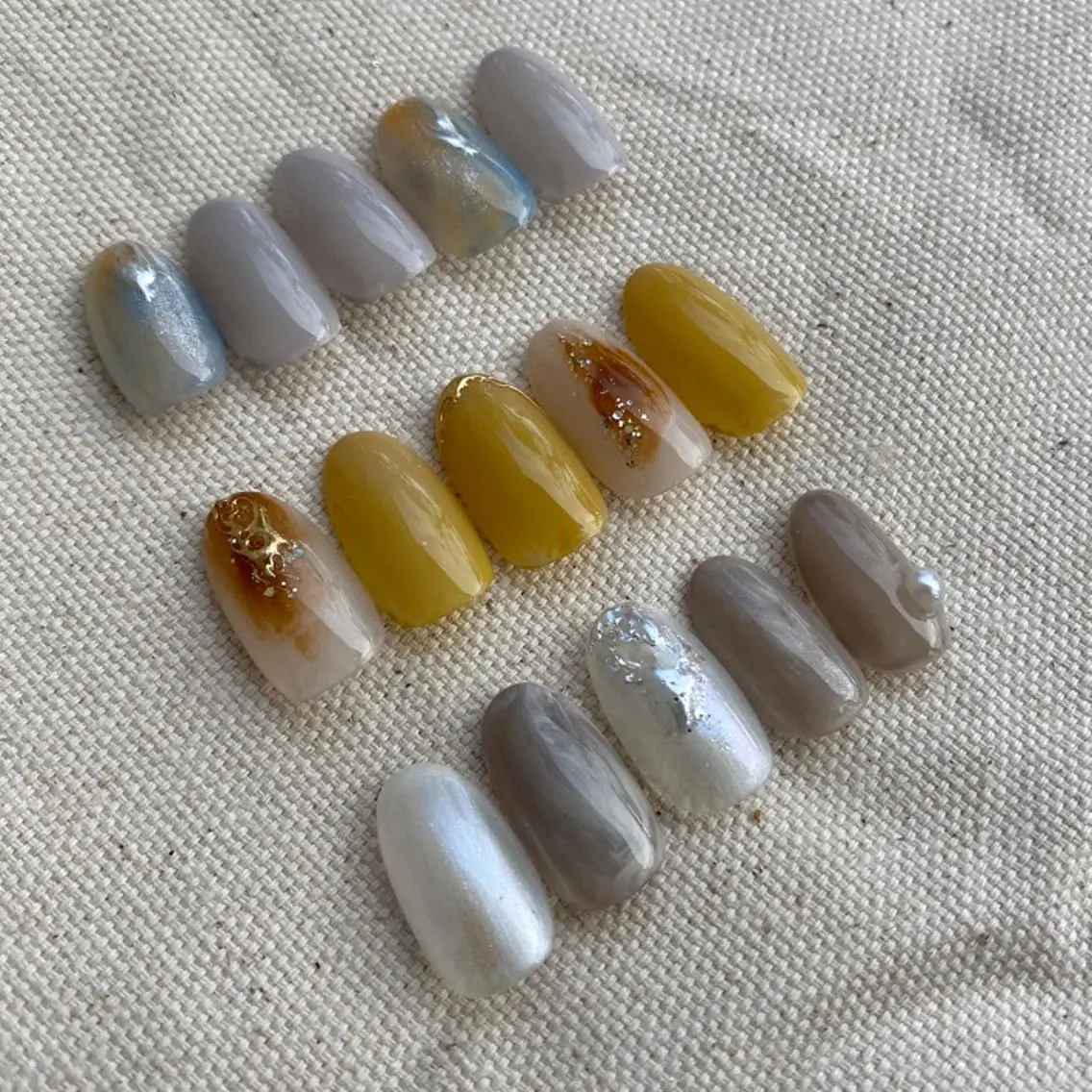 ネイル ハンドネイル shiro ハルカのネイルデザイン