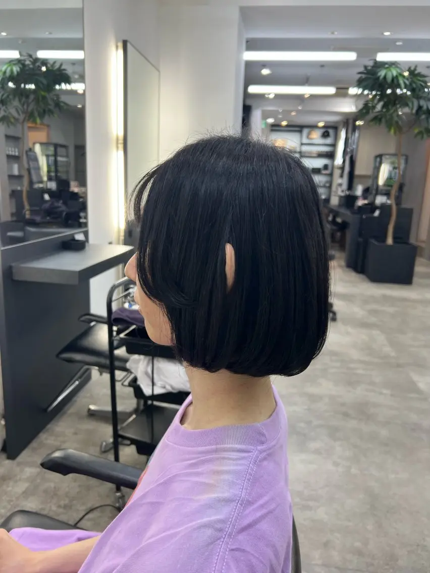 ミディアム カット SU ZUのヘアスタイル