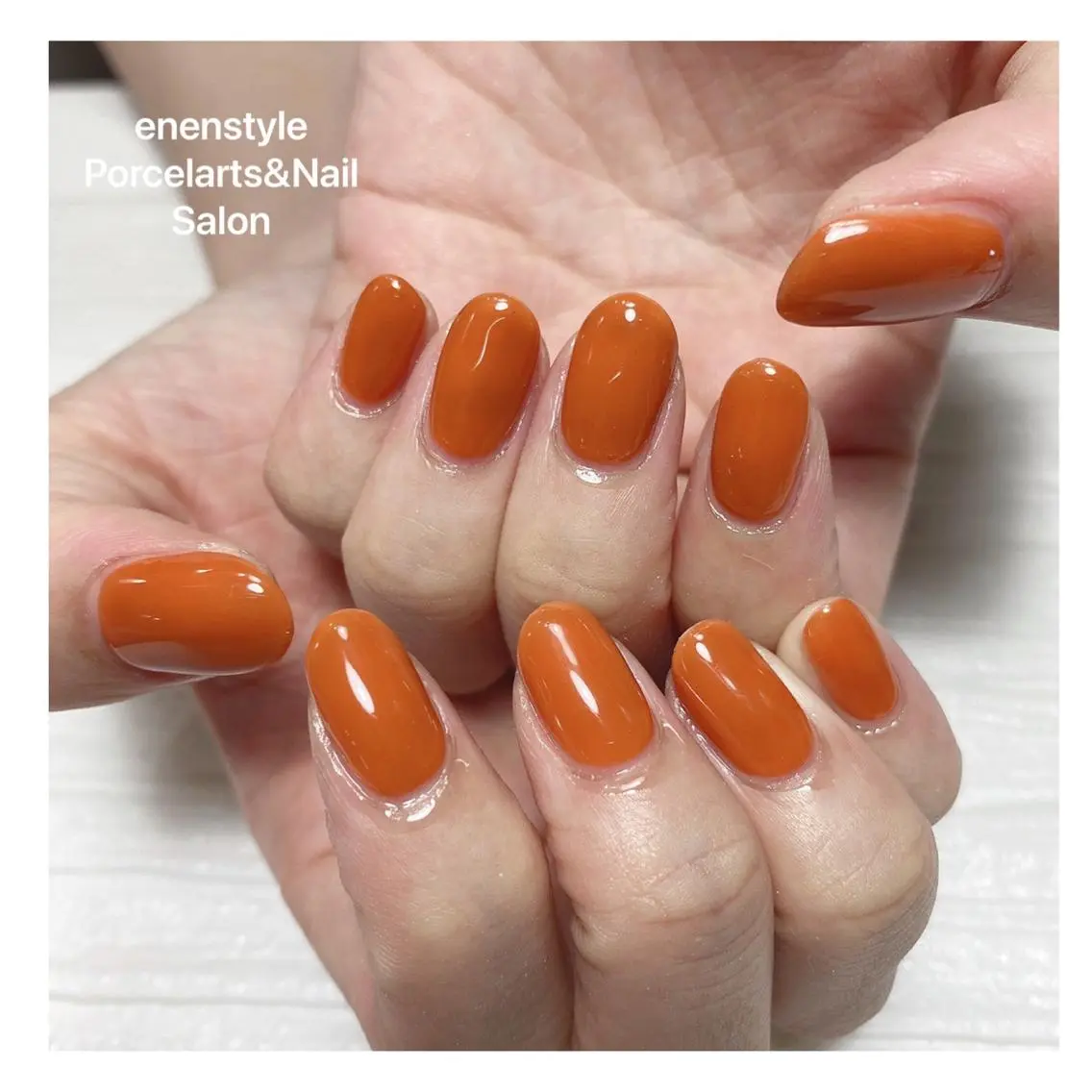 ミディアム ネイル 🐾enen style 🐾のネイルデザイン