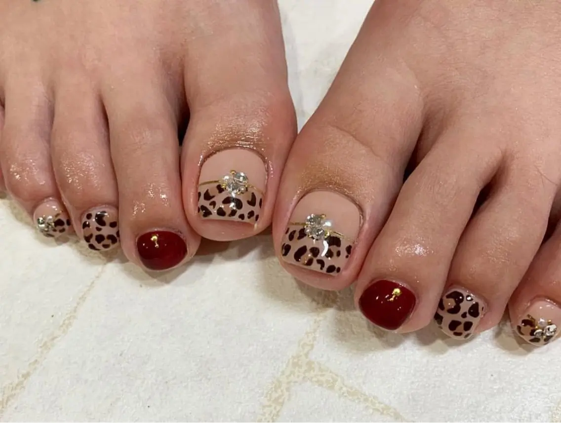 ネイル フットネイル Ran Nailのネイルデザイン