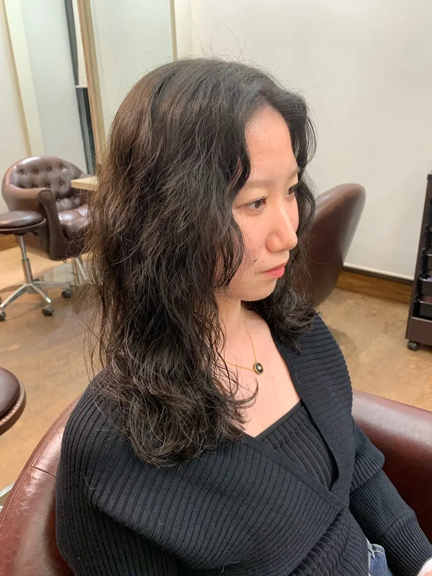 ミディアム ミディアムパーマ 🌈カーリーヘア/ 金子洸樹のヘアスタイル