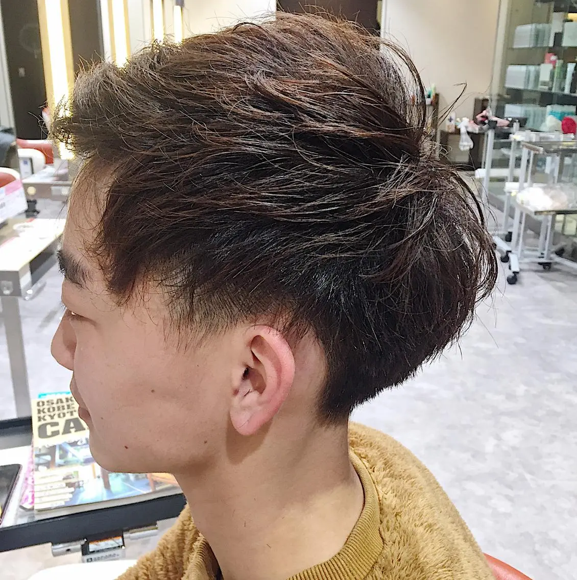 メンズ 髪質改善/艶カラー /EisoAkariのヘアスタイル