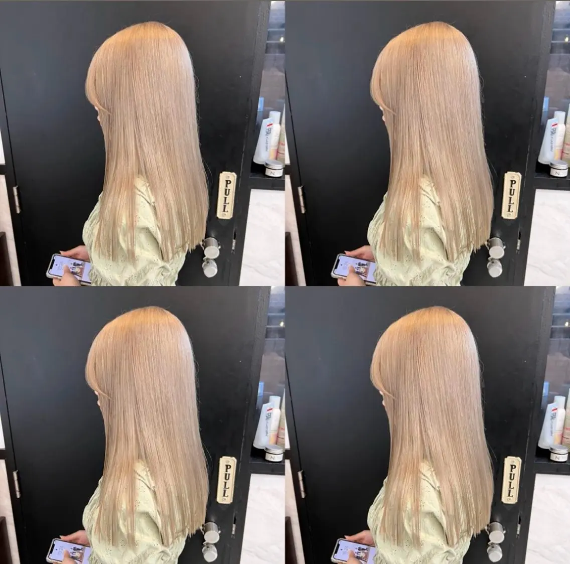 ロング カラー ヘアカラー トリートメント 髪質改善 /美髪矯正🫧ゆたかのヘアスタイル