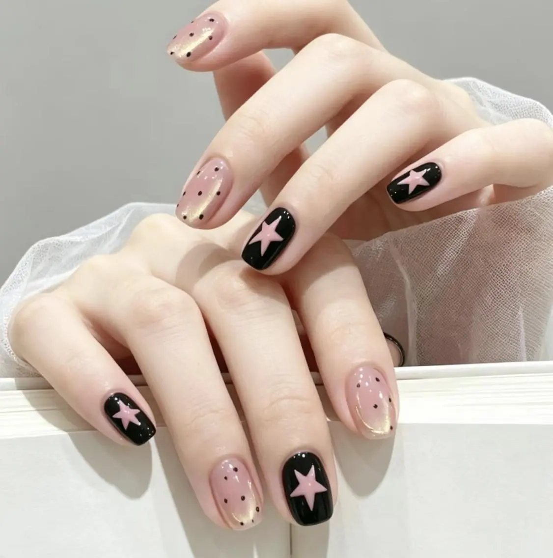 ネイル 韓国ネイル ワンホンネイル ami ｜韓国っぽnailのネイルデザイン