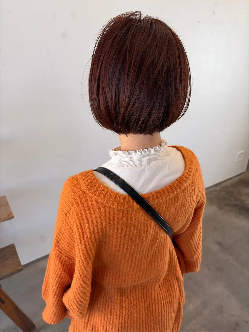 ショート ボブ 佐藤 旭のヘアスタイル